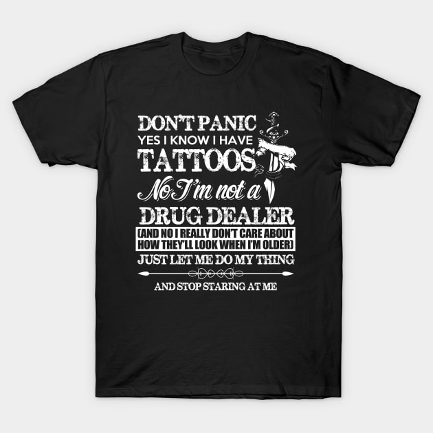 Tattoos T-Shirt by Dojaja